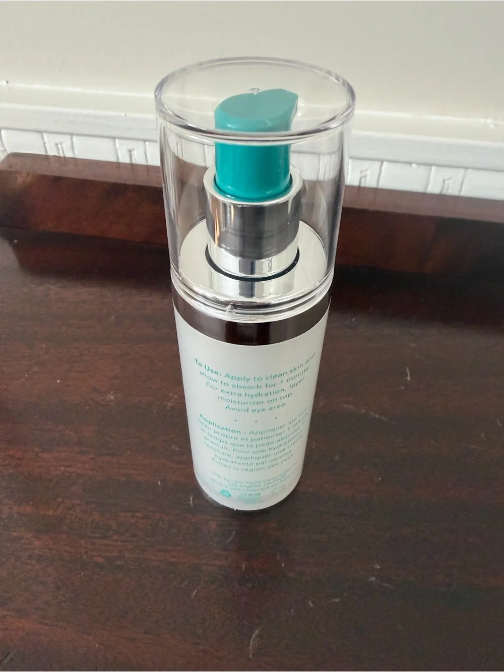thrive causemetics Overnight Sensation Night Serum - teal